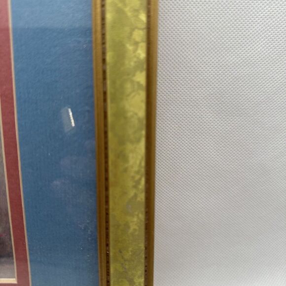 Barbara Mock Mythical Topiary Framed Artwork Signed 11.5"x9.5"‎ Contemporary - Picture 4 of 9